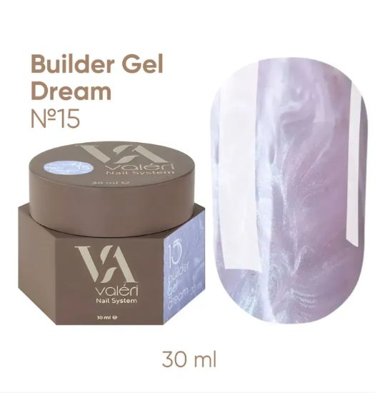 Зображення Valeri NEW Builder Gel Dream 30ml №15 