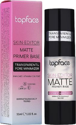  Зображення TopFace База под макияж Skin Editor Matte Primer Base 02 Transparent 31ml 
