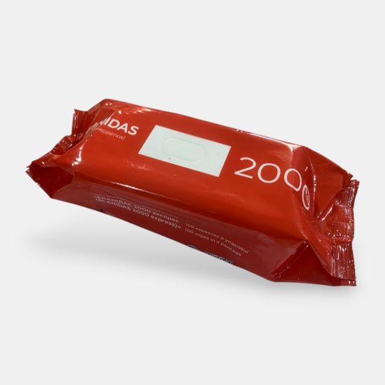  Зображення Серветки для дезінфекції Бланідас 2000 експрес 100шт.(пошкоджена уп.) 