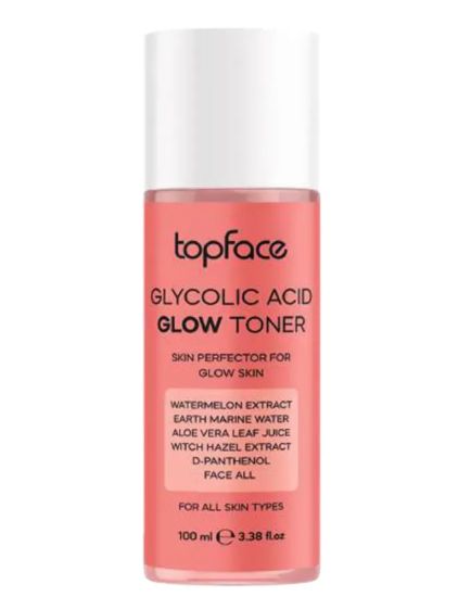  Зображення TopFace Тонер для обличчя з гліколевою кислотою 100ml 