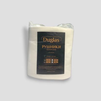  Зображення Рукавички в пачці 40*70 (50шт/пач сітка)"Duglas" 