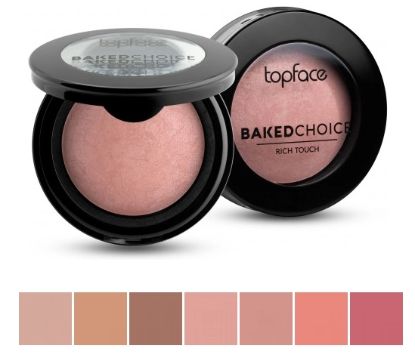  Зображення TopFace Румяна запеченные Baked Choice Rich Touch Baked Blush On 002 