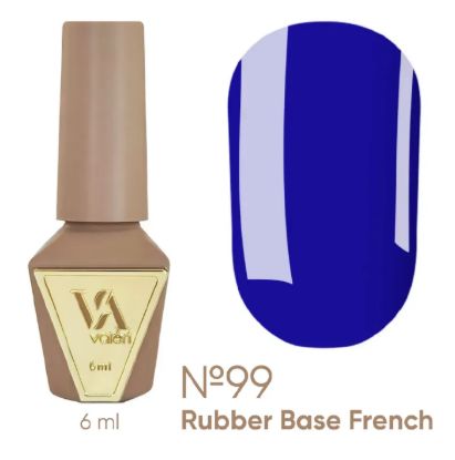 Зображення Valeri Rubber Base French, 6ml №099 