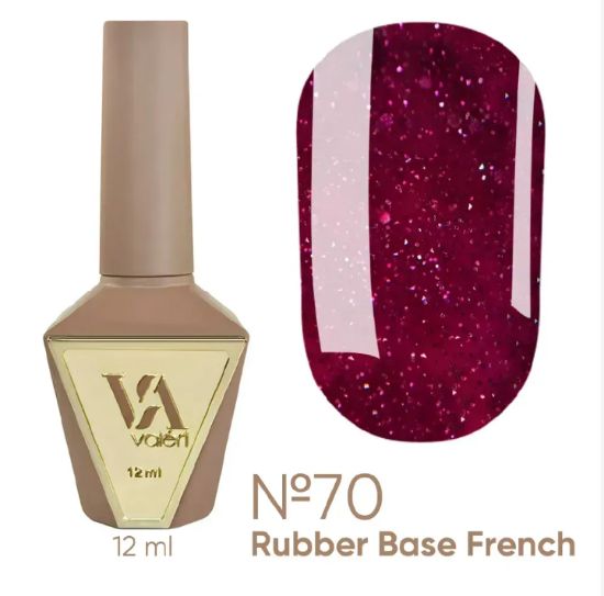  Зображення Valeri Rubber Base French, 12ml №070 