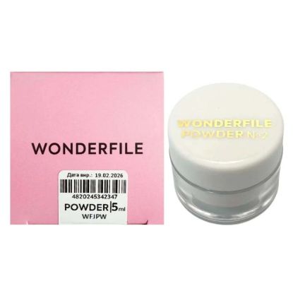  Зображення Пудра для японського манікюру Wonderfile 5мл 