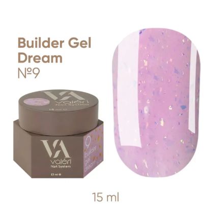  Зображення Valeri NEW Builder Gel Dream 15ml №09 