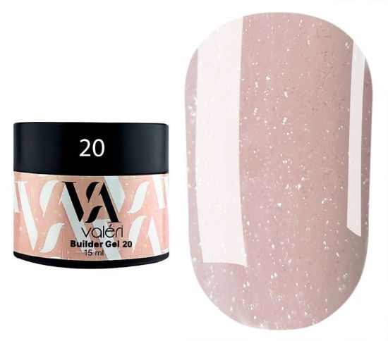  Зображення Valeri Builder Gel 15ml №20 