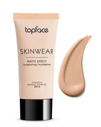  Зображення TopFace Тональний крем Skinwear Matte Effect Loonglasting Foundation 002 