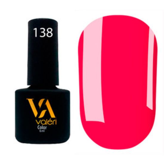  Зображення Гель лак Valeri №138 6ml 