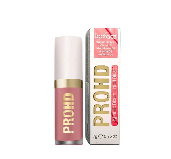  Зображення TopFace - Рум'яна рідкі "PROHD Hypnotic Bloom" [05 - Peachy Nude] 