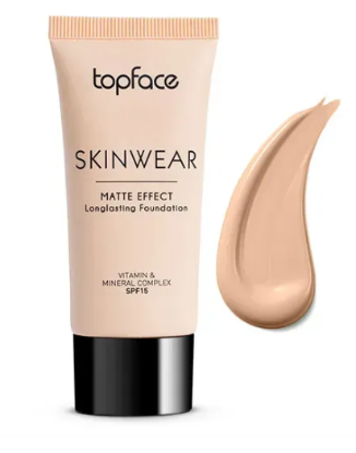 Зображення TopFace Тональный крем Skinwear Matte Effect Loonglasting Foundation 001 