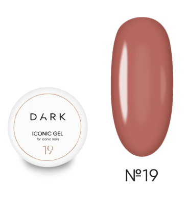 Зображення DARK Iconic Gel №19, 15ml 