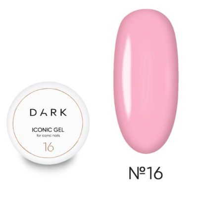  Зображення DARK Iconic Gel №16, 15ml 