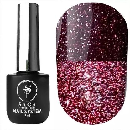  Зображення Гель-лак SAGA Fiery gel №25 