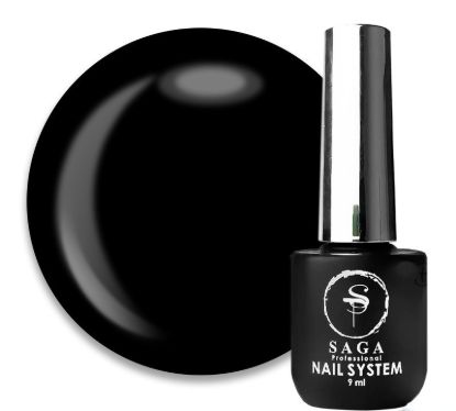  Зображення SAGA гель лак Super Black 