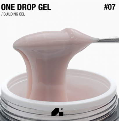  Зображення Гель для нарощування "One Drop Gel" 30г №07 - satin skin 