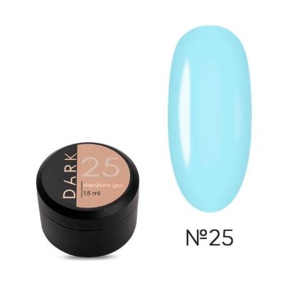  Зображення DARK Medium Gel №25, 15ml 