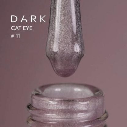  Зображення Гель лак Dark Cat Eye 11, 10ml 
