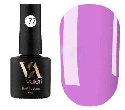  Зображення Гель лак Valeri №177. 6ml 