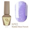  Зображення Valeri Rubber Base French, 6ml №092 