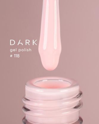  Зображення Гель лак 10ml Dark 118 