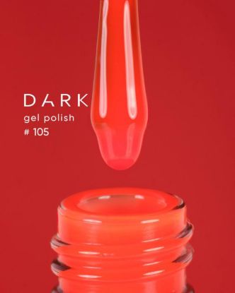  Зображення Гель лак Dark 105, 6ml 