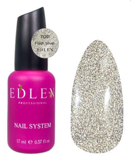  Зображення Edlen Flash Silver Top 17ml 