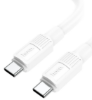 Зображення Кабель HOCO X84 Type-C to Type-C Solid PD 60W 1м (Білий) 