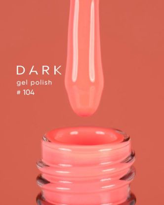 Зображення Гель лак Dark 104, 6ml 
