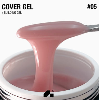  Зображення Гель для нарощування "Cover Gel" 30г №05 - underskin 