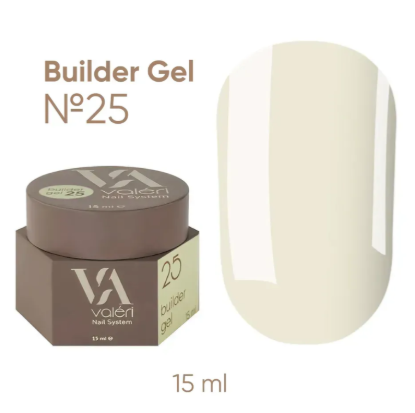  Зображення Valeri NEW Builder Gel 15ml №25 