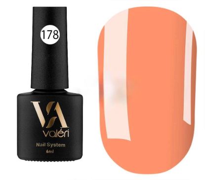  Зображення Гель лак Valeri №178. 6ml 