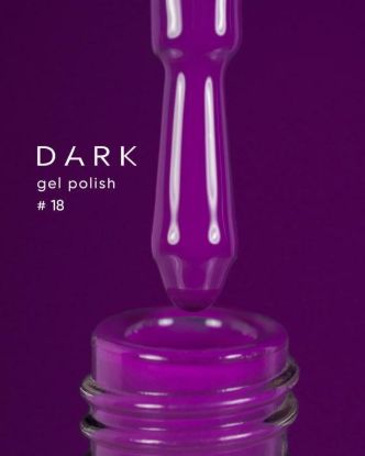  Зображення Гель лак Dark 018, 6ml 