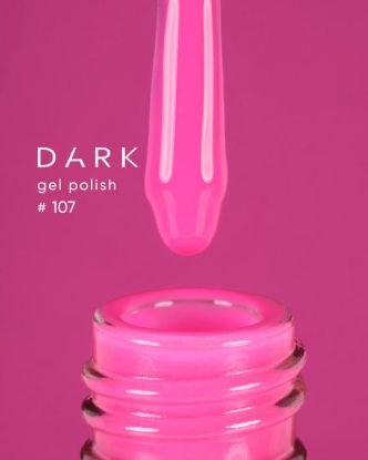  Зображення Гель лак Dark 107, 6ml 