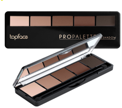  Зображення TopFace Тени для век 5-цветов Pro Palette Eyeshadow 008 