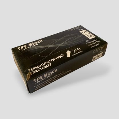  Зображення Рукавички Ceros TPE Black M (пошкоджена уп.) 