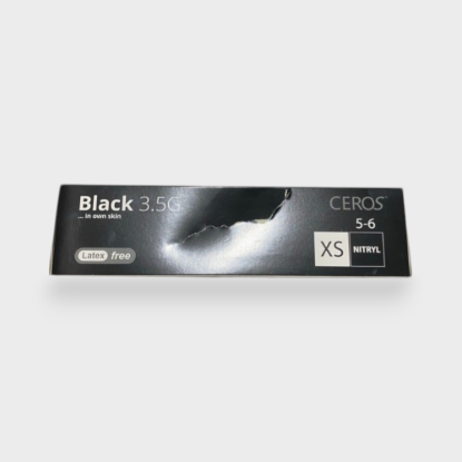  Зображення Перчатки Ceros Black 3.5г XS (повреждённая упак.) 