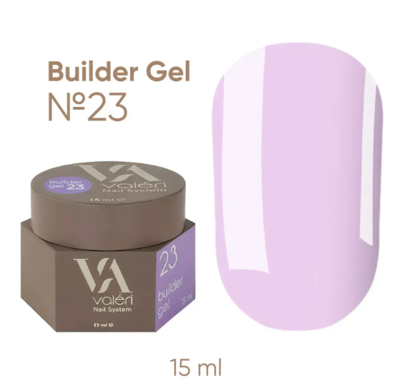  Зображення Valeri NEW Builder Gel 15ml №23 