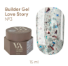  Зображення Valeri NEW Builder Gel Love Story 15 ml. №03 