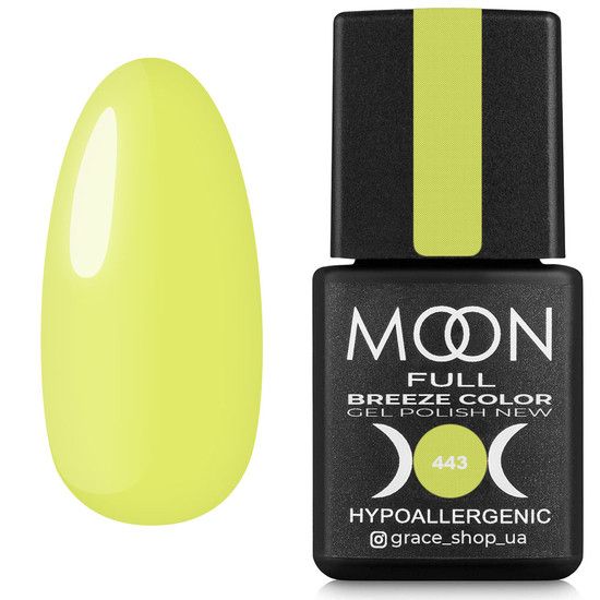  Зображення Гель лак MOON FULL 8ml №443 