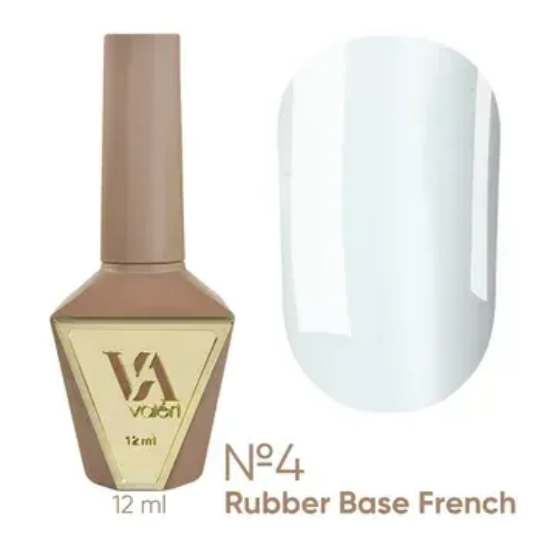  Зображення Valeri Rubber Base French, 12ml №004 