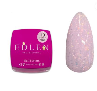  Зображення EDLEN Builder Shimmer Gel 30ml №10 