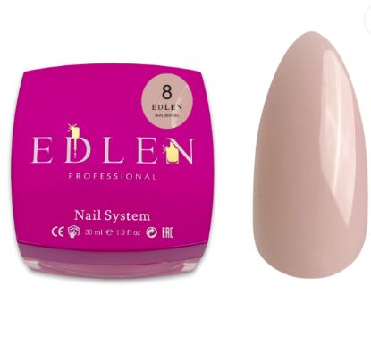  Зображення EDLEN Builder Gel 30ml №08 