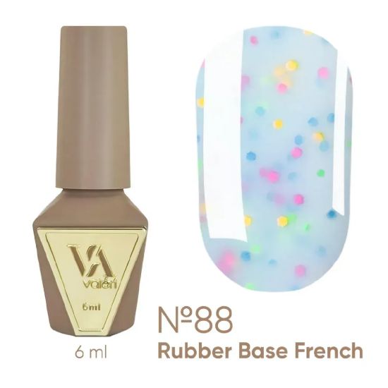  Зображення Valeri Rubber Base French, 6ml №088 