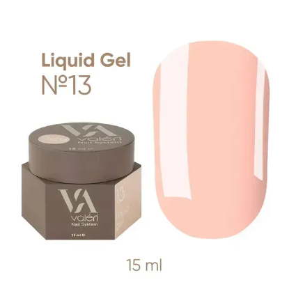  Зображення Valeri NEW Liquid Gel, 15ml №13 
