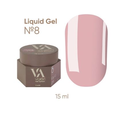  Зображення Valeri NEW Liquid Gel, 15ml №08 
