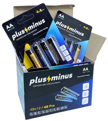  Зображення Батарейка R6P PLUS minus 4шт Блістер 