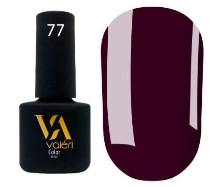  Зображення Гель-лак Vaлерi №077, 6ml 
