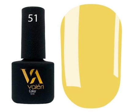  Зображення Гель лак Valeri №051, 6ml 