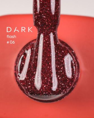  Зображення Dark Gel Polish Flash 06, 10ml 